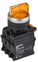 Переключатель с подсветкой 3 полож. 2NO ж-лтый MASTER IEK MI-SW60-20XD-4-14-3-K05 IEK pe1033198 фото