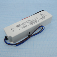 LPC-100-700 AC-DC, 100Вт, вход 90...264 В AC, стабилизация тока,  выход 700мА/72...143В, изоляция 3000В AC, пластик IP67 190х52х37мм, -25…+50°С Mean Well pe302832 фото