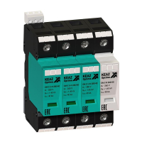 Ограничитель импульсных перенапряжений (УЗИП) OptiDin OM II 3+N 280/40 114311 КЭАЗ pe655601 фото