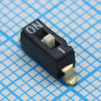 L-KLS7-KL-01-N-00 Переключатель движковый горизонтальный (ON-ON), 1 переключатель 0.1A 50VDC, высота движка 3.6мм KLS pe519154 фото