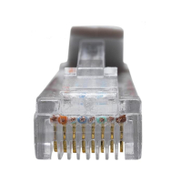 Патч-корд U/UTP кат.5E 4х2х26AWG (7х0.16мм) Cu LSZH сер. 2м 10-0143 SUPRLAN pe667891 фото