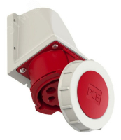 Розетка настенная 32А/400V/3P+N+E/IP67 00-00002358 ALPENBOX pe812019 фото
