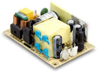 RPS-30-7.5 AC-DC med, 30Вт, вход 80…264V AC, 47…63Гц, выход 7.5В/4A, рег.вых 7.12…8.3В, изоляция 4000V AC, открытая плата 76.2х50,8х24мм, -30…+70°С Mean Well pe385012 фото