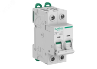 Выключатель автоматический (АВ) C 16A 2P 10kA 400В Systeme9 S9F32216 Systeme Electric pe1059061 фото