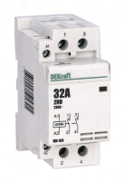 Контактор модульный 2НЗ 63А 230В МК-103 18087DEK DEKraft pe800501 фото