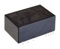 IRM-03-5S AC-DC,3Вт, вход 85…305В AC 47...440 Гц, 120...370B DC, выход 5В/600мА, изоляция 3000В AC, в корпусе на плату 37х24х15мм, -30...+85°C, SMD Mean Well pe378357 фото