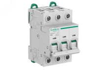 Выключатель автоматический (АВ) D 32A 3P 6kA 400В Systeme9 S9F23332 Systeme Electric pe1059062 фото
