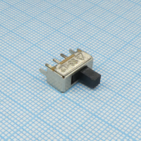 L-KLS7-SS12F44-G5 Переключатель движковый вертикальный (ON-ON), 0.3A 50VDC, высота движка 5мм, 10000циклов монтаж в отверстие KLS pe416502 фото