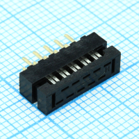 DS1018-02-10B2 FDC разъем для шлейфа на плату 10pin(2x5), шаг 2.00мм CONNFLY pe391414 фото