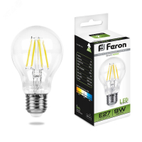 Лампа светодиодная LED 9вт Е27 белый FILAMENT 25632 Feron pe1074679 фото