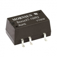 B2415XT-1WR2 Преобразователь DC/DC 1 Вт, вход 24 VDC, выход 15 VDC, 0,067 A, SMD на плату MORNSUN pe1015799 фото