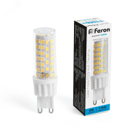 Лампа светодиодная LED 13вт 230в G9 дневной капсульная 38154 Feron pe801784 фото