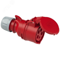 Розетка кабельная 32А/400V/3P+N+E/IP44 00-00002334 ALPENBOX pe812024 фото