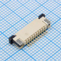 DS1020-07-10VB8B-R FPC разъем для шлейфа на плату, поверхностный монтаж 10pin, шаг 1.00мм (контакты сверху) CONNFLY pe549626 фото