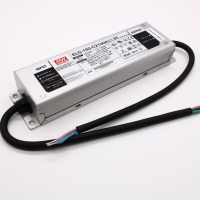 ELG-150-C2100A-3Y AC-DC, 151.2Вт, IP65, вход 100…305В AC, 47…63Гц/142…431В DC, ККМ, выход 36…72В/2100мА, рег. тока 50...100%, изоляция 3750В AC, в кожухе 219х63х35.5, -40…+70°С, провод заземления Mean pe368634 фото