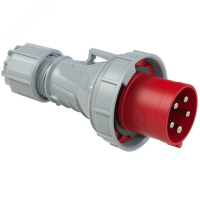 Вилка кабельная 63А/400V/3P+N+E/IP67 00-00002088 ALPENBOX pe812028 фото