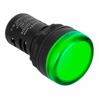 Индикатор ND16-22DS/2C компактный встроен. резистор IP65 AC/DC 24В зел. 828116 CHINT pe686332 фото