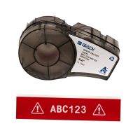 brd142801 M21-750-595-RD лента 19.05mm/6.4m винил, белый на красном BRADY pe2127357 фото