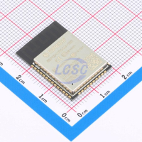 ESP32-WROOM-32E(N16) ВЧ-трансивер (модуль/модем) 2,4 ГГц на базе ESP32-DOWD-V3, встроенная печатная антенна, 98 дБм, SMD 25,5 × 18 мм Espres pe1024596 фото