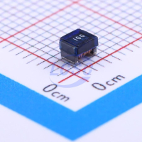 FHW1210IF100JST Катушка индуктивности SMD проволочная неэкранированная 10мкГн ±10% 300мА, 1Ом по постоянному току, 1210 лента на катушке Fenghua pe677720 фото