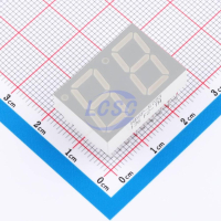 HDSP-5723 Индикатор 7-сегментный 2-знаковый желтый общий катод 0.56 Broadcom pe200665 фото