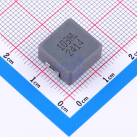 PA4343.103NLT Катушка индуктивности SMD экранированная литая проволочная 10мкГн ±20% 100кГц 10A 0.0165Ом сопротивление по постоянному току лента на катушке PULSE pe933374 фото