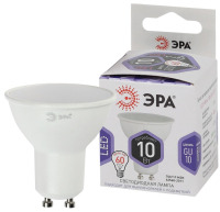 Лампа светодиодная LED MR16-10W-860-GU10 MR16 10Вт софит GU10 холод. бел. Б0049074 Эра pe661268 фото