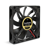 EX295236RUS Вентилятор 12В DC ExtraSilent ES08015B2P (80x80x15 мм, 2-Ball (двойной шарикоподшипник), 2pin, 1700RPM, 17dBA) Exegate pe1067029 фото