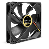EX283390RUS Вентилятор 12В DC ExtraPower EP12025S3PM (120x120x25 мм, Sleeve bearing (подшипник скольжения), 3pin+Molex, 1800RPM, 28dBA) Exegate pe1067038 фото