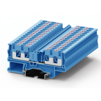 Проходная клемма PTP2.5-4-BU Силат pe1109611 фото