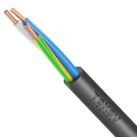 Кабель TOKOV ELECTRIC ВВГнг(А)-LS 3х2.5 ОК (N PE) 0.66кВ (м) УТ000028398 TOKOV ELECTRIC pe1120937 фото