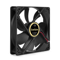 EX294048RUS Вентилятор 12В DC EX12025S2P (120x120x25 мм, Sleeve bearing (подшипник скольжения), 2pin (разъем 2.54), 1500RPM, 24dBA) Exegate pe1067010 фото