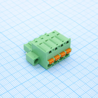 2EDGKDM-5.0-04P-14-00A(H) Нажимной безвинтовой клеммный блок 4 контакта шаг 5.0мм Degson pe1067269 фото