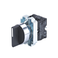 Переключатель NP2-BD35 3 положения фиксацией 1НО+1НЗ IP40 574658 CHINT pe705370 фото