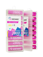 Аккумулятор AA/R6 2800мА.ч NI-MH 8b (уп.8шт) КОСМОС KOCR6NIMH2800mAh8B Космос pe583051 фото