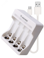 Устройство зарядное для аккум. батареек AA; AAA 4 слота KOC803USB Космос pe660340 фото