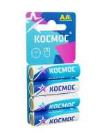 Элемент питания солевой AA/R6 4хBL (блист.4шт) KOCR64BL Космос pe669376 фото