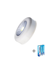 Фонарь-подсветка 1Вт COB LED 3xAAA (R03) корпус ABS-пластик бел. самокл. поверхность в комплекте двустор. скотч KOC305B Космос pe758203 фото