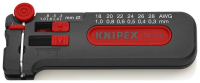 Мини-стриппер для тонких медных кабелей, O 0.3-1.0 мм AWG 28-18, SB KN-1280100SB Knipex pe1129032 фото