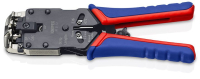 Пресс-клещи для штекеров RJ, 3 гнезда, RJ 10 (4-pin), RJ 11/12 (6-pin), RJ 45 (8-pin), 200 мм, SB KN-975112SB Knipex pe1129094 фото