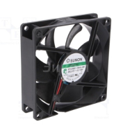 PF92252V1-1000C-A99 Вентилятор аксиальный постоянного тока 24В, 92x92x25 мм, 0.21 А, подшипник скольжения, Vapo, подключение-провод, уровень шума 45.5 дБа, воздушный поток 126.75 куб.м/ч, 4500 об/мин, pe1068535 фото