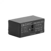 Реле миниатюрное низкопрофильное, 1CO, ком. ток 16А, AgSnO2, напряжение 12V DC DKC pe1042488 фото