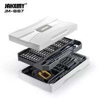 JM-8187 83 в 1 набор отвертка с битами и инструментом для ремонта смартфона Jakemy pe686471 фото