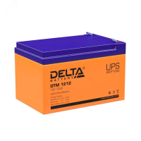 Аккумулятор UPS 12В 12А.ч DTM 1212 DELTA pe660348 фото