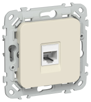 FLITE Роз. комп. RJ45 кат.5Е UTP РК5е-1-0-ФлСл сл IEK FI-K12-1-K86 фото