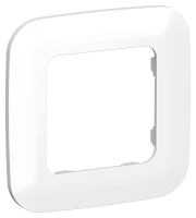 IEK FLITE Рамка 1-мест. РУ-1-А-ФлБ бел. FI-M12-31-20-K01 фото