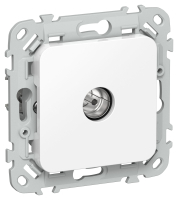 IEK FLITE Роз. TV экран. оконечная тип M РТВм-1-1-1-ФлБ бел. FI-A13-O-K01 фото