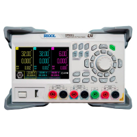 DP932U Программируемый линейный источник питания постоянного тока, 3 изолированных канала (1-32В/3А, 2-32В/3А, 3-6В/3А), 210 Вт, пульсации <350 мкВскз, разрешение 10мВ/1мА, цветной сенсорный 4,3