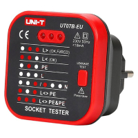 UT07B-EU Тестер розеток и УЗО UNI TREND pe1137357 фото