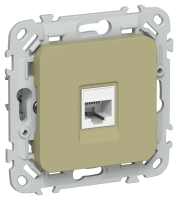 FLITE Роз. комп. RJ45 кат.5Е UTP РК5е-1-0-ФлО ол. IEK FI-K12-1-K26 фото